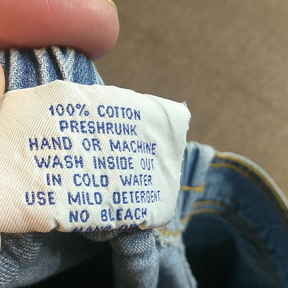 Monique Fashions Vintage Denim Skirt Size 3 X - Picture 7 of 7